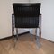 Vintage Armchair in Leather & Chrome-Plating, 1980s, Image 6