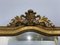 Antique French Louis Philippe Mirror with Gold Leaf, 1850s, Image 4