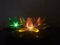 Pink Acrylic Water Lily Night Light Lamp, Eastern Europe, 1972 15