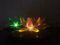 Pink Acrylic Water Lily Night Light Lamp, Eastern Europe, 1972, Image 15