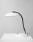 Lampe de Bureau Mid-Century Noire et Blanche, Italie, 1970s 1