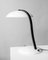 Lámpara de mesa italiana Mid-Century en blanco y negro, años 70, Imagen 2