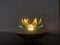 Green Acrylic Water Lily Night Light Lamp, Eastern Europe, 1970s 9