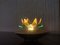 Green Acrylic Water Lily Night Light Lamp, Eastern Europe, 1970s, Image 9