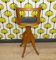 Vintage Children's Chair in Wood and Leather, Image 5