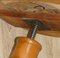 Silla infantil vintage de madera y cuero, Imagen 8