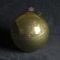 Large Mid 19th Century Gold Mercury Glass Witches Ball 2