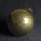 Large Mid 19th Century Gold Mercury Glass Witches Ball 3