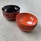 Japanese Urushi Wooden Bowls, Set of 7 5