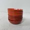 Japanese Urushi Wooden Bowls, Set of 7, Image 3