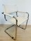 Mid-Century Cantilever Armchair Model S 34 in White Leather by Mart Stam, 1970s, Image 7