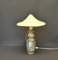 Cantonese Rose Porcelain Table Lamp, Image 1