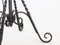 Early 20th Century French Telescopic Wrought Iron Floor Lamp, 1920s 3