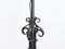 Early 20th Century French Telescopic Wrought Iron Floor Lamp, 1920s 2