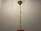 Lámpara colgante veneciana de cristal de Murano, años 60, Imagen 9