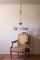 Lámpara de araña italiana de Murano atribuida a Murano Barovier & Toso, años 40, Imagen 10