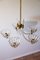 Italian Murano Suspension Chandelier attributed to Murano Barovier & Toso, 1940s 8