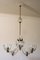 Italian Murano Suspension Chandelier attributed to Murano Barovier & Toso, 1940s 1