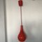 Vintage Deckenlampe aus Glas, 1970er 16