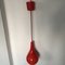 Vintage Deckenlampe aus Glas, 1970er 13