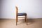Danish Teak and Skai Chairs 418 Model by Arne Vodder for Sibust, 1960s, Set of 6 10