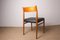 Dänische Teak & Skai Stühle 418 Modell von Arne Vodder für Sibust, 1960er, 6 . Set 7