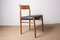 Danish Teak and Skai Chairs 418 Model by Arne Vodder for Sibust, 1960s, Set of 6 8