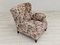 Vintage Danish Relax Chair in Floral Fabric, 1950s 14