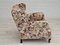 Chaise Relax Vintage en Tissu Floral, Danemark, 1950s 11