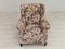 Vintage Danish Relax Chair in Floral Fabric, 1950s, Image 13