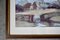 Joseph Müller Pauly, Landscapes, 1970s, Watercolors, Framed, Set of 3 12