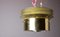 Danish T742 Ceiling Lamp in Brass by Hans-Agne Jakobson for Hans-Agne Jakobsson AB Markaryd, 1960s 11