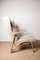 Großer hoher Armlehnstuhl aus gebogener Buche und Stoff Konkav Modell von Paul Bode für Federholz. 12