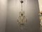 Lámpara de araña italiana vintage de cristal de Murano, años 60, Imagen 2
