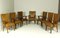 Armchairs by H. Wouda for H. Pander & Zn., 1920s, Set of 7 14