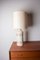 Large Danish Table Lamp in Beige Enamelled Stoneware by Bitossi for Bergboms, 1960s 7