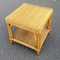 Vintage Wicker Side Table 3