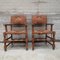 Art Deco Oak Armchairs attributed to Charles Dudouyt, 1940s, Set of 2 2