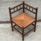 Art Deco Rustic Fireplace Armchair attributed to Charles Dudouyt, 1940s 2