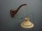 Danish Solid Teak Wall Lamp, 1960s 2