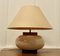 Lampada da tavolo grande Kostka Pebble, anni '60, Immagine 1