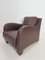 Italian Modern Brown Leather Armchair from Musa Design, 2000s 2