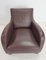Italian Modern Brown Leather Armchair from Musa Design, 2000s 5