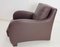 Italian Modern Brown Leather Armchair from Musa Design, 2000s 8
