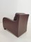 Italian Modern Brown Leather Armchair from Musa Design, 2000s 7