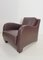 Italian Modern Brown Leather Armchair from Musa Design, 2000s 11