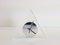 Reloj de mesa posmoderno de vidrio acrílico de Junghans, años 70, Imagen 9