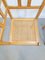 Dutch Brutalist Oak & Rattan Webbing Corner Chairs, 1960s, Set of 2, Image 3