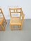 Dutch Brutalist Oak & Rattan Webbing Corner Chairs, 1960s, Set of 2 5