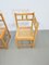 Dutch Brutalist Oak & Rattan Webbing Corner Chairs, 1960s, Set of 2, Image 5
